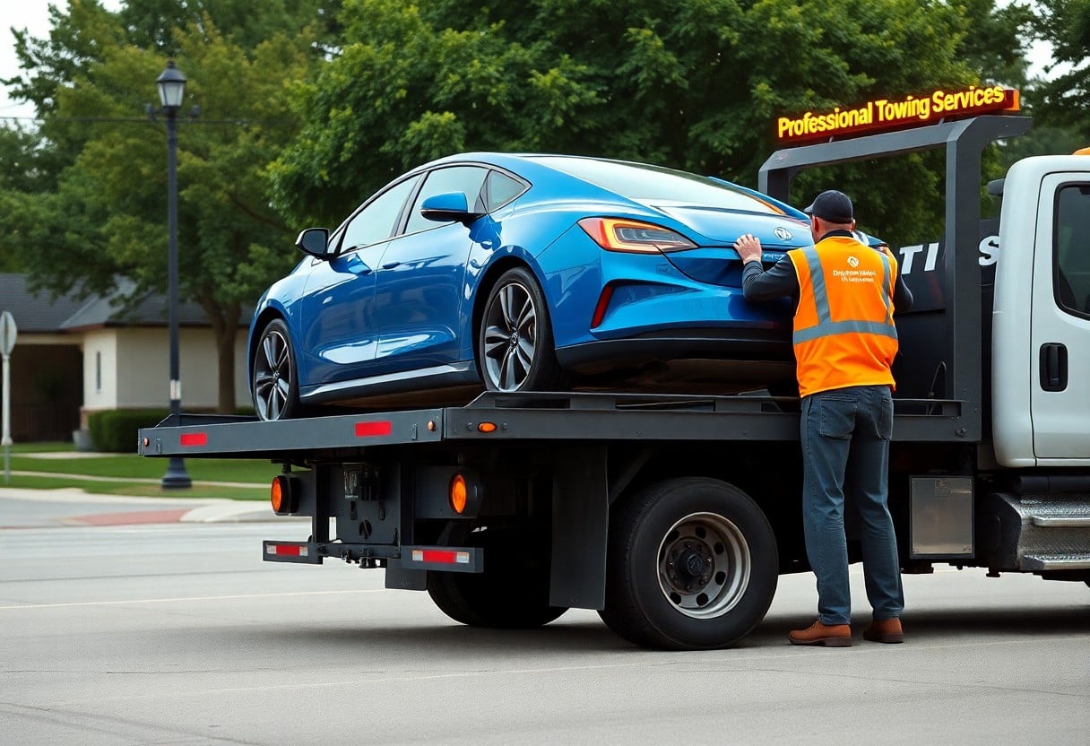 Towing An Electric Vehicle Safely In Allen
