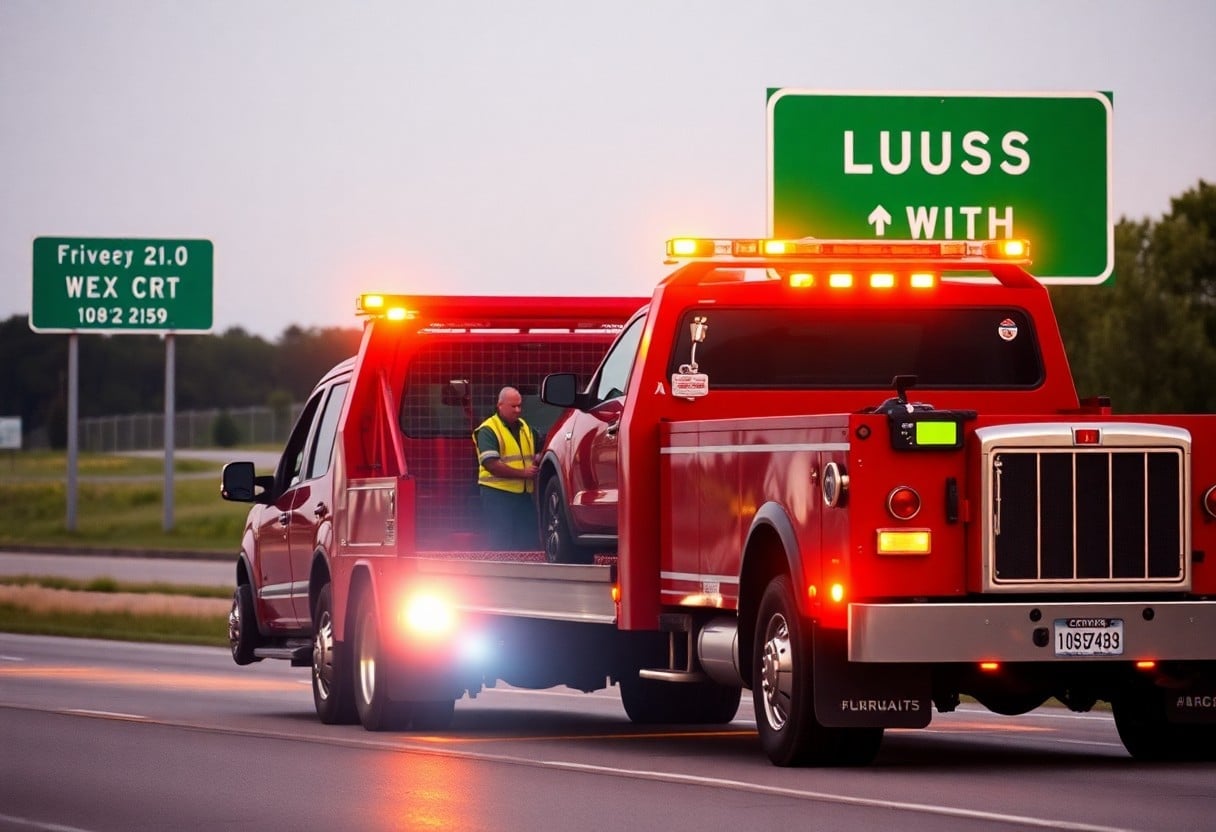 Atm Towing After-Hours Tow Truck Responding In Lucas Texas