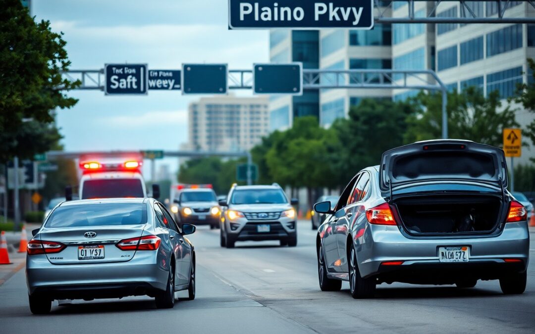What happens if my car is disabled on a busy road in Plano