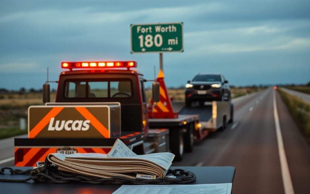 Can towing services in Lucas transport vehicles long distance