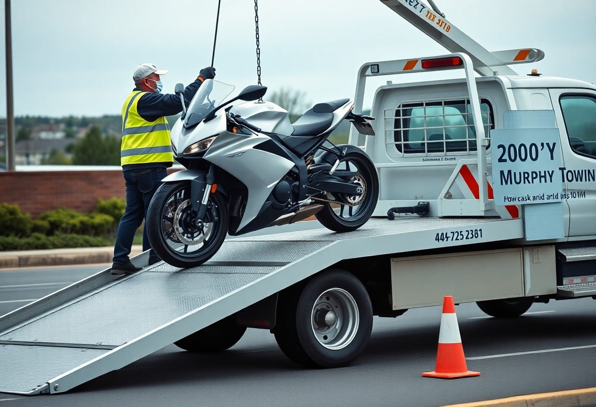 Do Towing Services In Murphy Handle Motorcycles