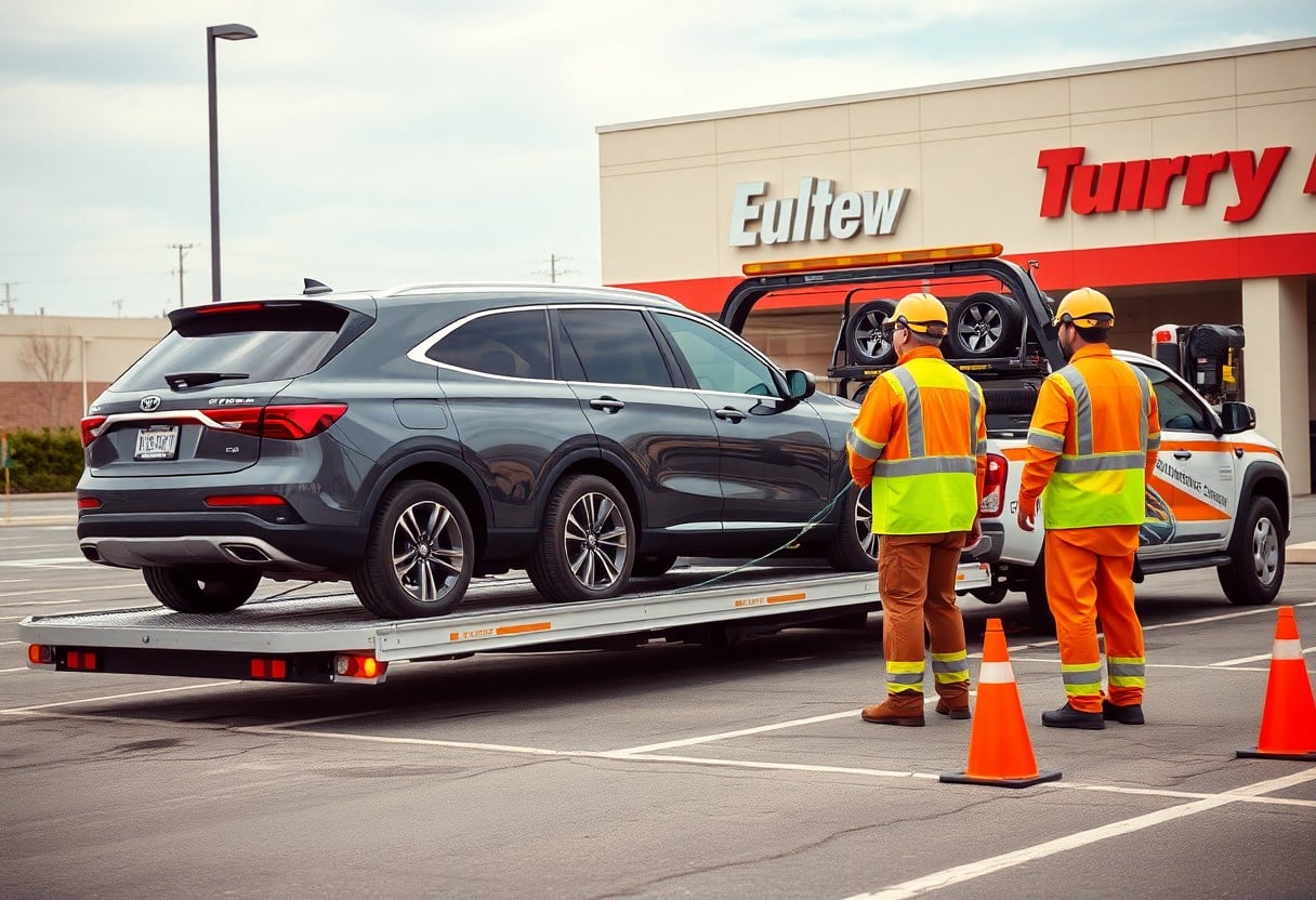 Flat Tire Towing Options In Murphy Wpp