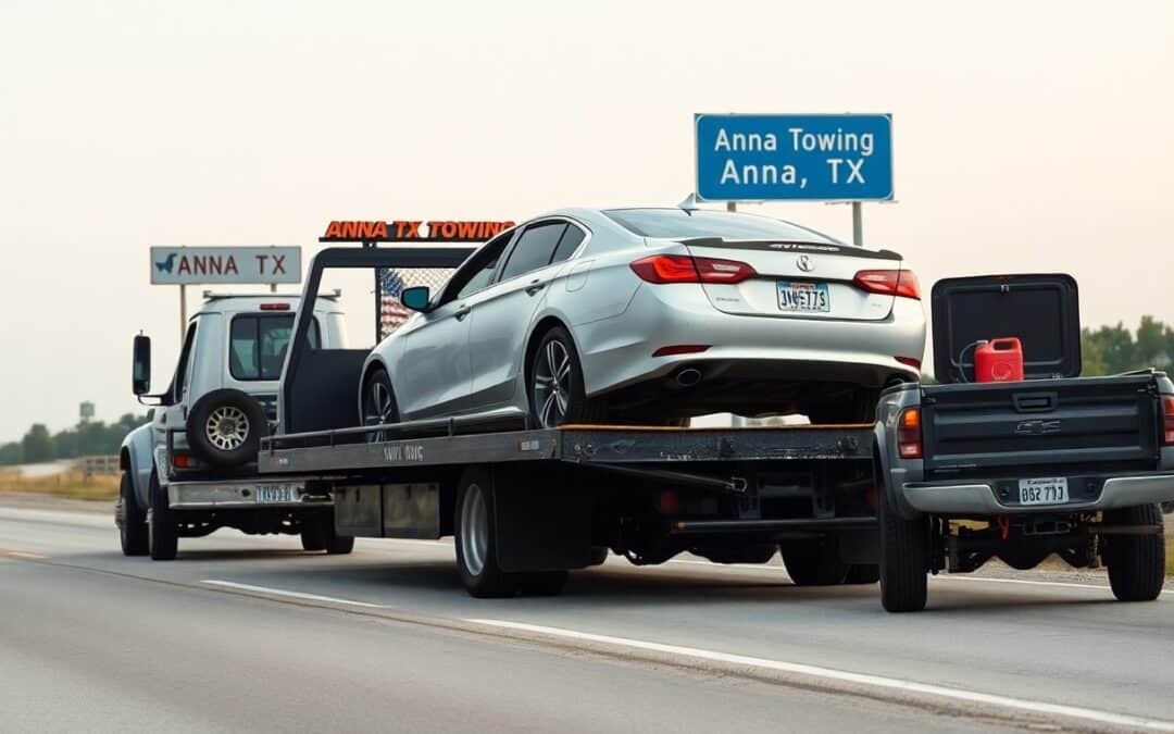 What are common reasons drivers need towing in Anna TX