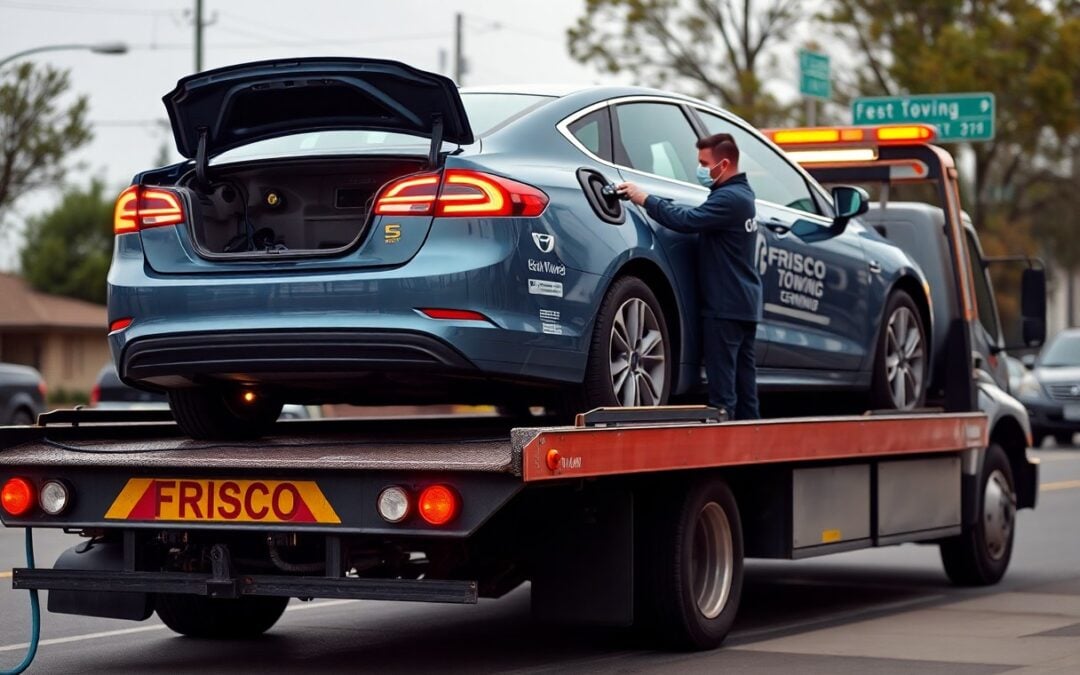 Are towing services in Frisco equipped for electric cars