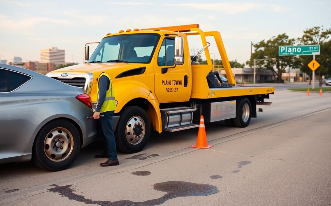 Can a tow truck in Plano assist with tire blowouts