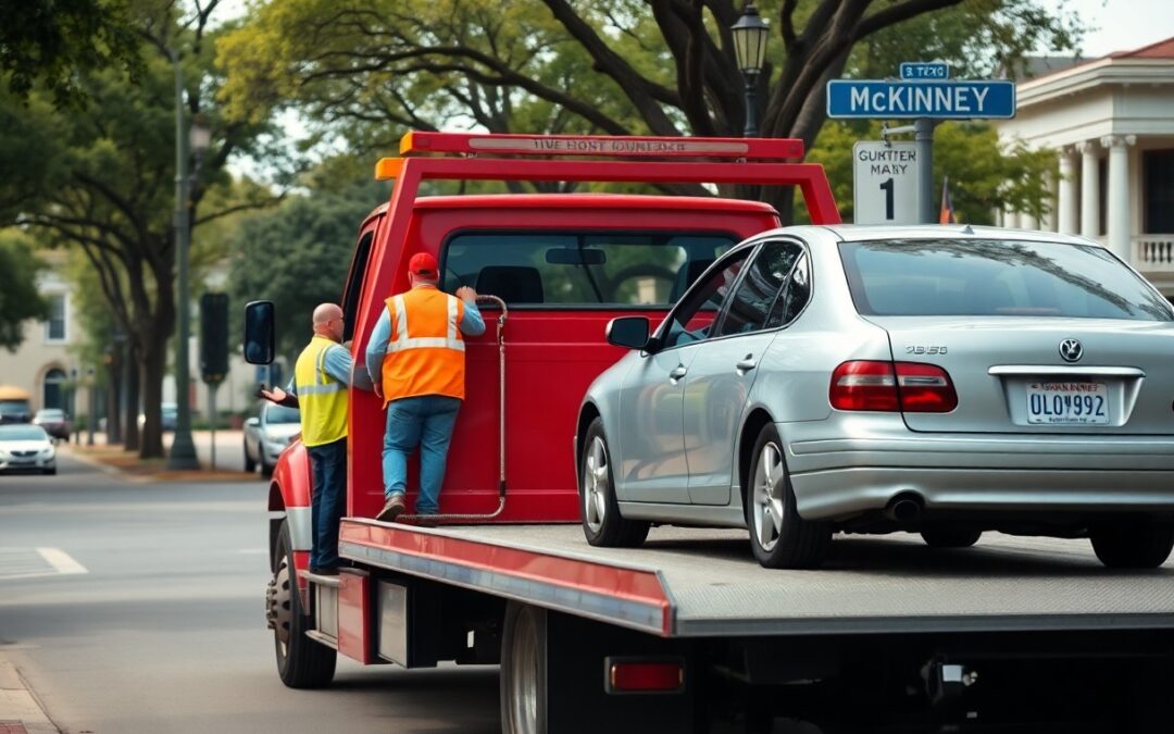 Who can tow my car quickly in McKinney TX